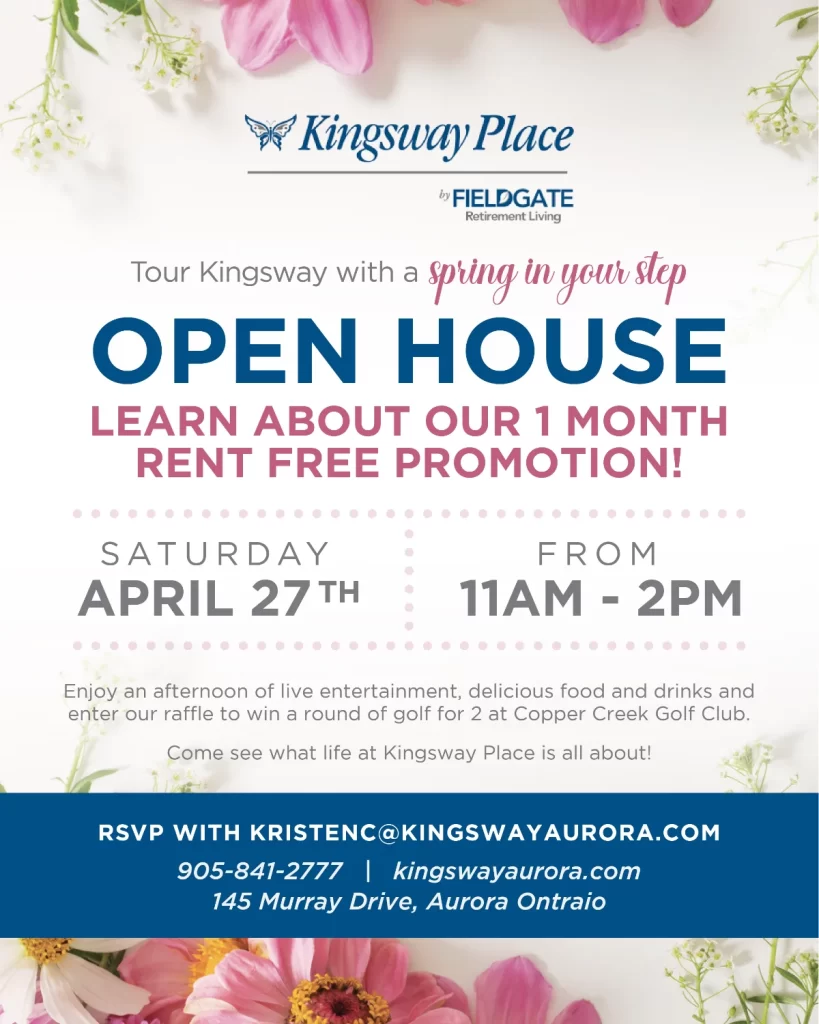 Kingsway Spring 2024 open house