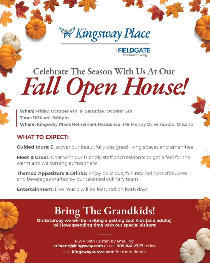 Kingsway Fall 2024 Open House